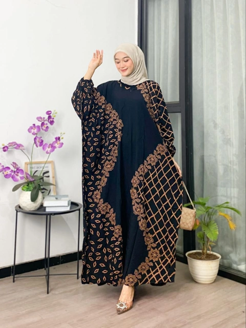Batik Ayodha - KAFTAN ZIGZAG JUMBO ALLSIZE