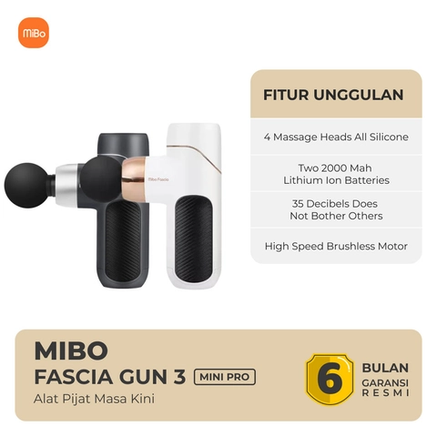 Mibo - Mibo Fascia Massage Gun 3 Mini Pro