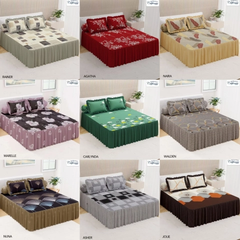 Dylan 19 [TA] - Sprei Rumbai California 180x200