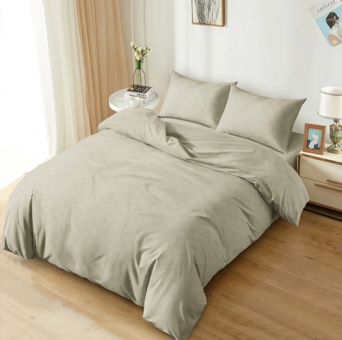 LADY ROSE OFFICIAL - Aloha Max x Ayu Ting Ting Bed Cover Set Emboss Silver