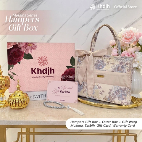 KhadijahLabel - Hampers Mukena Hampers Set Dewasa Jumbo Majdina Hampers Spesial Gift Standar Box