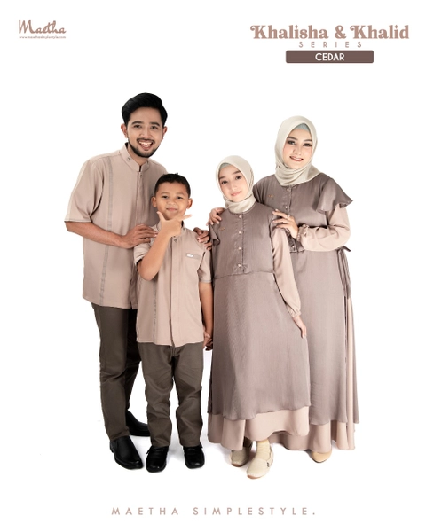 Koko Lengan Pendek Dewasa Khalid Series