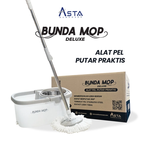 Asta Homeware Official - Alat pel lantai Bunda Mop Deluxe
