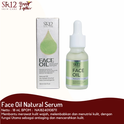 SR12 Face Oil Natural Serum 5x Power Hydrating Melembabkan Kulit Dan Antiaging