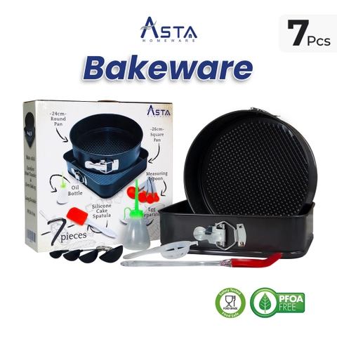 Asta Loyang Kue Set Cetakan Bakeware 6 in 1