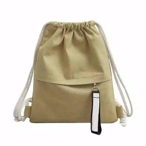 Beatdrop - Tas Ransel Serut Tas Wanita Home Bahan D300 Lion