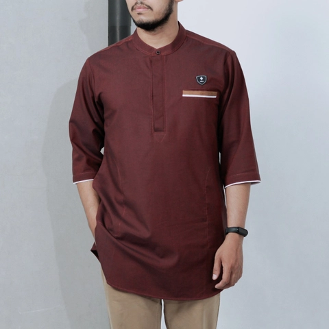 Ibtihal id - KOKO KURTA LENGAN 3/4 BAHAN STANDFORD BUNGLON BERKUALITAS UKUTAN M L XL