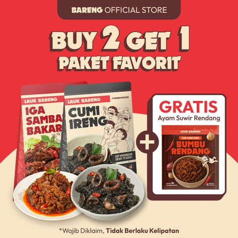 Lahap Bareng - Lahap Bareng - Paket Lauk Favorit 2 Lauk Makanan Instant Ready to Eat