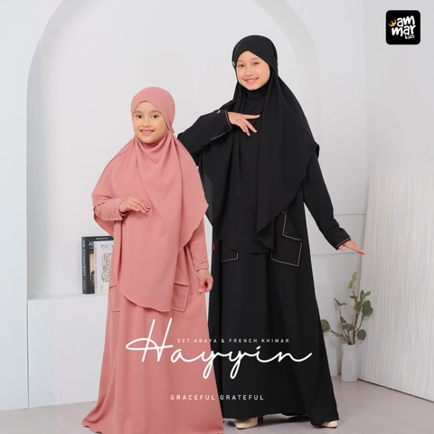Ammar Kids - Set Abaya & French Khimar HAYYIN Ammarkids