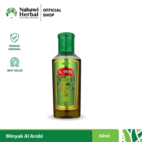 NABAWI HERBAL - Minyak Zaitun Al Arobi 60ml