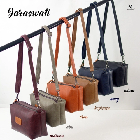 Fashopid - MOONZAYA TAS SELEMPANG WANITA SARASWATI BAG