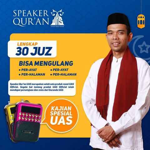 Al Akram Tangerang - Speaker Mini UAS x Al-Akram - Tangerang