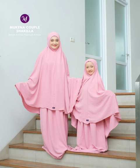 Milyarda Hijab Official - Mukena Shakilla Couple Mom & Kids