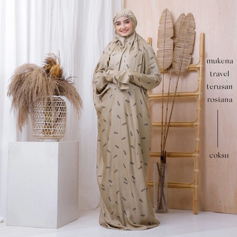 qayd - MUKENA DEWASA TRAVEL TERUSAN ROSIANA