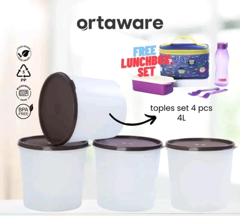ORTAWARE - OrtaXCPM Asta 4pcs Free Lunchbox