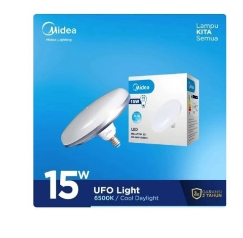 UTAMAMEGA - Lampu UFO Led Midea 15 Watt Putih
