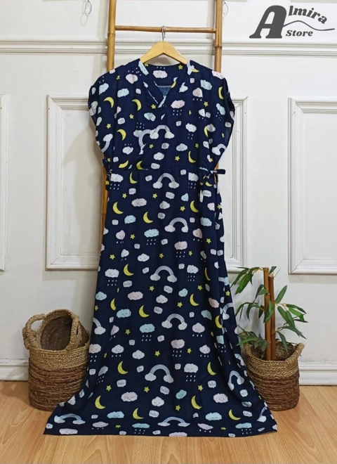 ALMIRA STORE - DASTER KIMONO LONG MOTIF