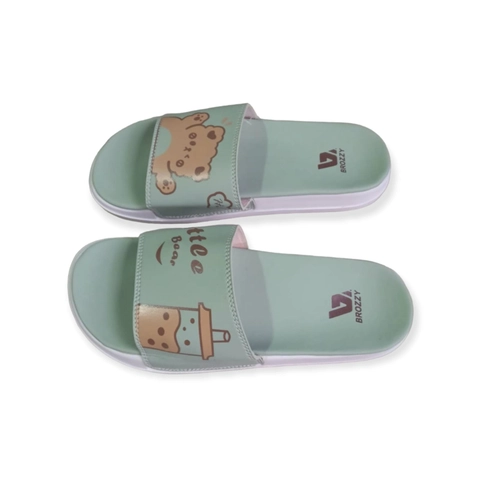 Brozzy - Sandal Selop Wanita Phylon Sandal Sepon Busa Pylon B11 Motif Litle Bear