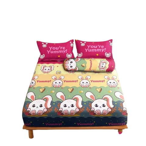 Galeripuko - Sprei Katun Premium Motif The Yummi Rabbit