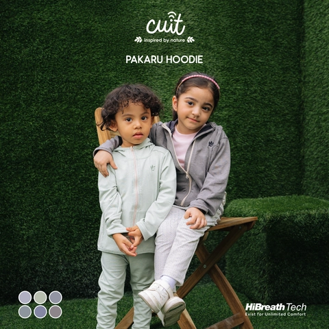 Kintakun Baby - [NEW COLORS] KINTAKUN BABY X CUIT Pakaru Jaket Hoodie Zipper Anak Perempuan dan Laki-Laki