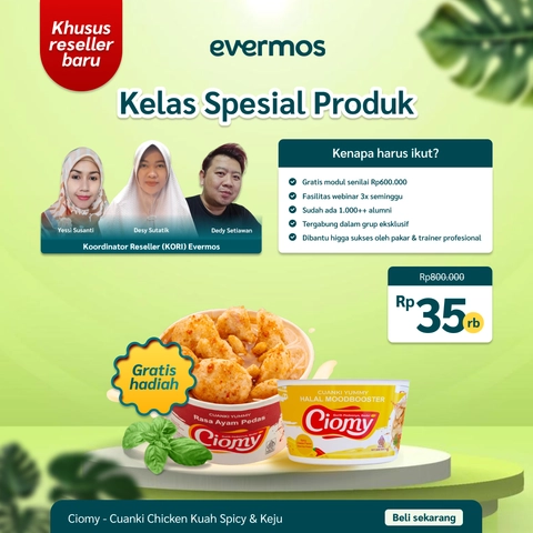 CIOMY - Kelas Spesial Produk Free CIOMY Litecup