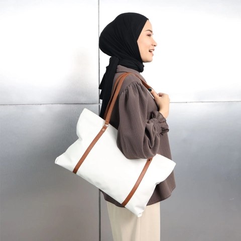 Katakita - Katakita Flora Tote Bag Tas wanita besar / Tote Bag Laptop / Tas Selempang