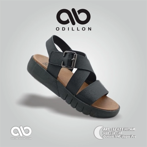 Odillon - Ornella - LJ 671 / Sepatu Sandal Wanita Casual
