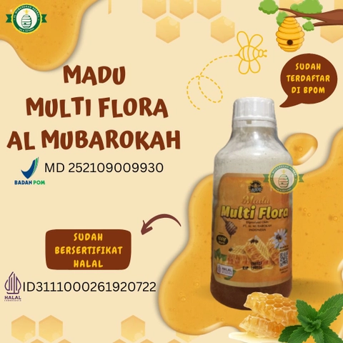 Al Mubarokah - Madu Multiflora 1 Kg