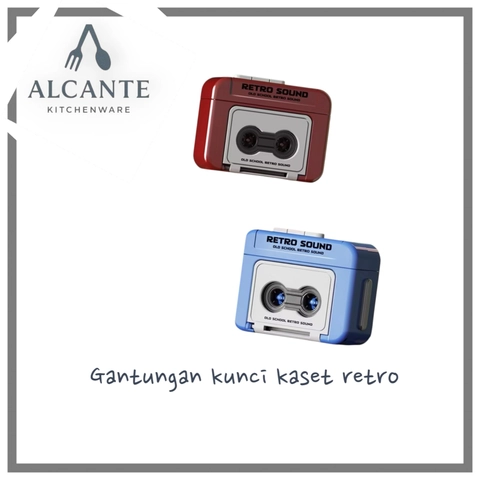 Alcante - gantungan kunci retro