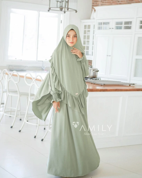 AMILY HIJAB - Aisy Bergo Jumbo