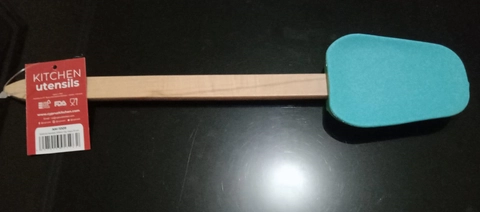 Cypruz - Spatula Lengkung GG Bambu + Silicone AM-1009