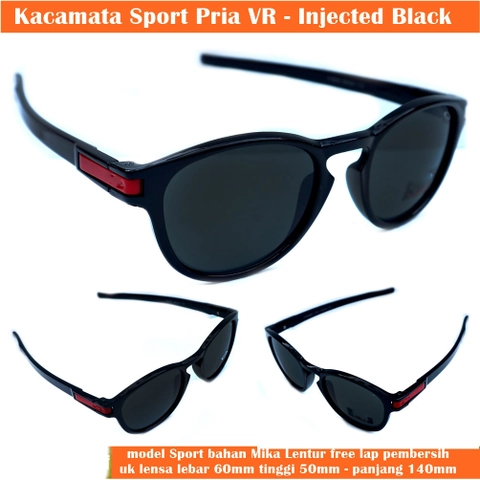 Lanc Fashion - Kacamata Hitam Sunglasses Pria INjected