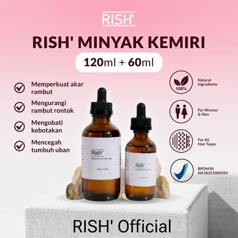 Rish Minyak Kemiri Original