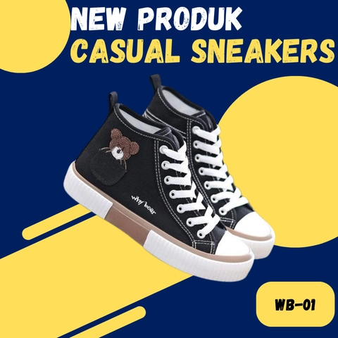 Koekita - Sepatu Kets Sneakers Bot Why Bear WB-01