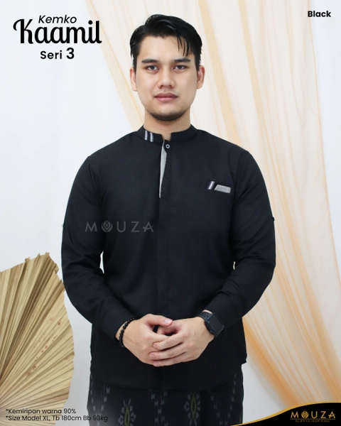 Koko Kemeja Pria Polos by Mouza