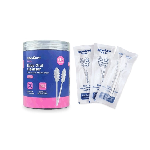 Momi Homi K03 Baby Oral Cleanser Pembersih Mulut Bayi Isi 30 PCS / Single Use