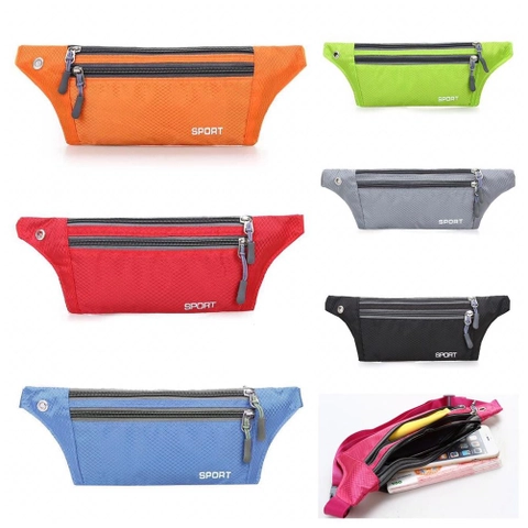 Lanc Fashion - Tas Olahraga Pinggang Waistbag Sport nylon
