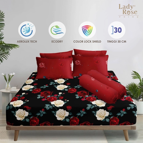 LADY ROSE OFFICIAL - Lady Rose Prime - Sprei Poppy