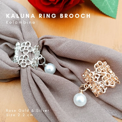 Kelambine - Kaluna Ring Brooch Bros Cincin Kaluna