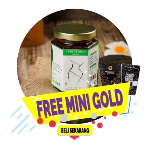 Madu Icos - Madu ICOS - FREE MiniGold madu icos bee detox untuk Diet