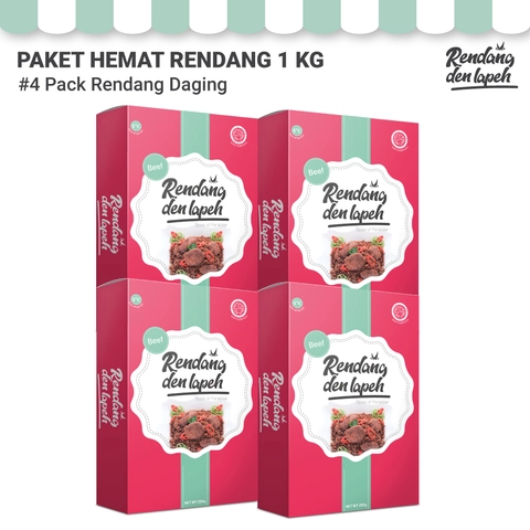 Rendang Den Lapeh - Rendang Daging 1 kg Plus U Puasa Ramadhan Dan Lebaran Idul Fitri