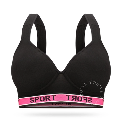 Youhave - Youve Bra Be Ha BH Sport Pakaian Dalam Wanita Tanpa Kawat BH Tipis 111
