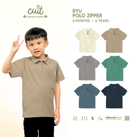 Kintakun Baby - [RAYA SERIES] KINTAKUN BABY X CUIT Ryu Kaos Kemeja Anak Laki-laki 6 Bulan - 6 Tahun