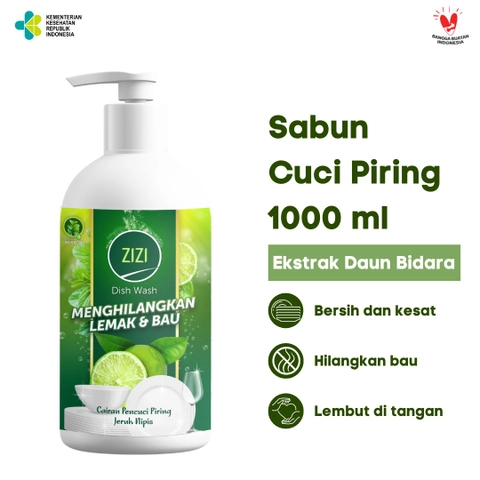 ZIZI - Dish Wash Sabun Cuci Piring Pump 1000 ml
