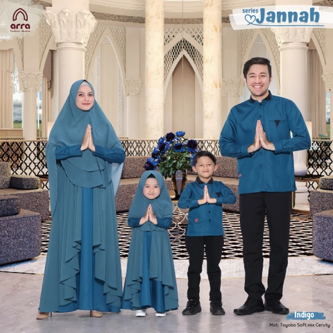 Arra - Baju Sarimbit Jannah 01 Indigo