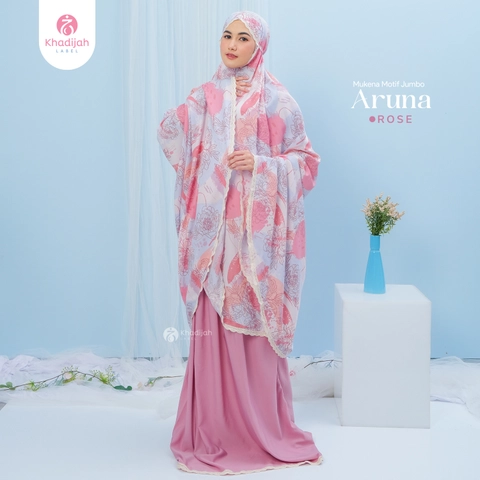 EVM Stockist - KhadijahLabel - KhadijahLabel - Mukena Jumbo Aruna 2 in 1