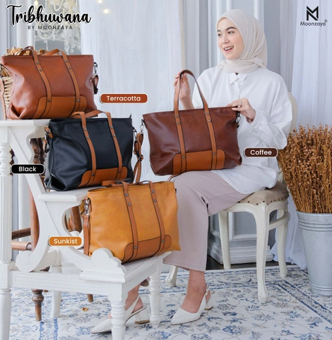 Fashopid - MOONZAYA TOTEBAG WANITA TRIBHUWANA HANDBAG