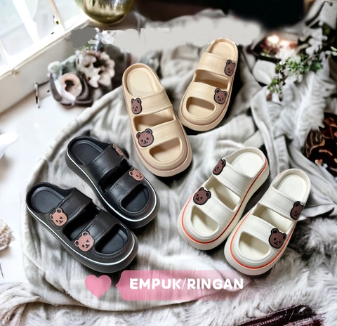 NO LABEL - Sandal Wanita Jelly Eva Ban dua BR (NL 23)