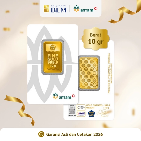 Emas ANTAM Logam Mulia - 10 gr 2026