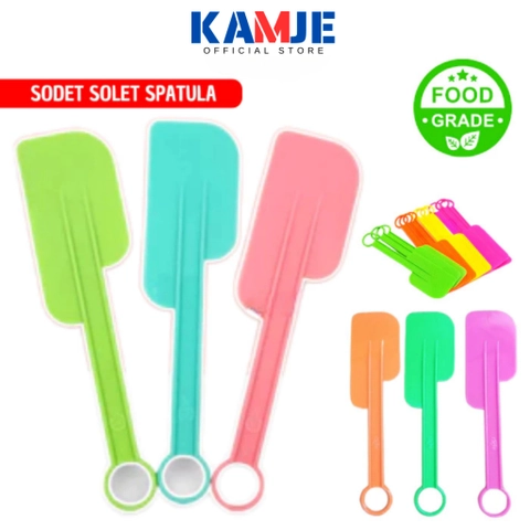 KAMJE Spatula Sodet Solet Polesan Kue Sambal Serbaguna Souvenir KMJ242
